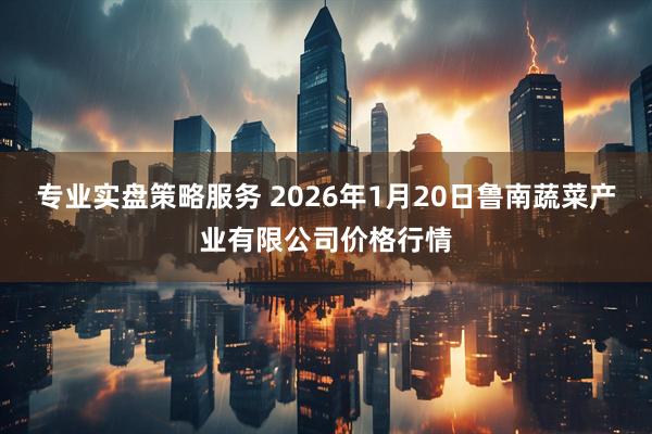 专业实盘策略服务 2026年1月20日鲁南蔬菜产业有限公司价格行情